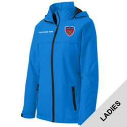L333 - BSAE068 - EMB - Ladies Waterproof Jacket