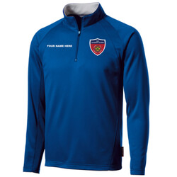 F243 - BSAE068 - EMB - Wicking 1/4 Zip Pullover